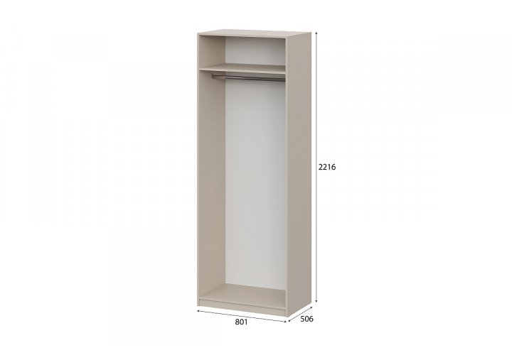 Шкаф ШК 5 (800) (Серия 2) Меланж