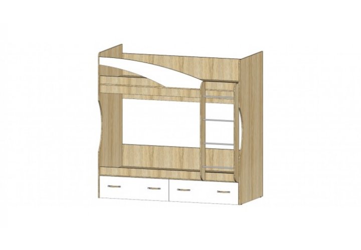 Кровать 2-х ярусная Буратино