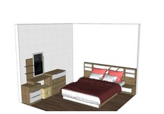 Проект  Модульная спальня Лагуна-8