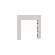 Шкаф навесной "Порто" со стеллажами СМ-393.21.022