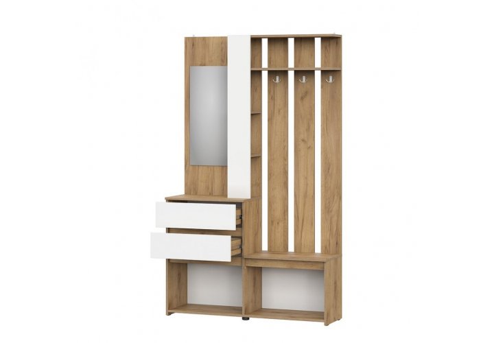 Вешалка с зеркалом Некст 1