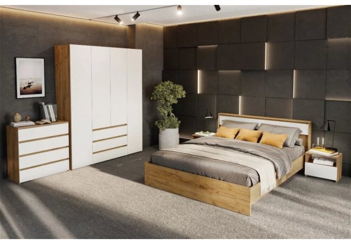 Кровать двойная Некст 1